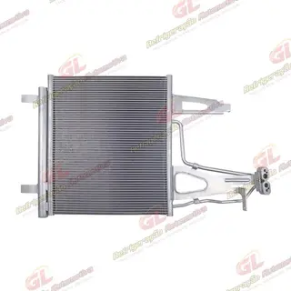 Condensador Volkswagen UP TSI Motor Turbo Fluxo Paralelo 5mm OEM: 1S0816411A