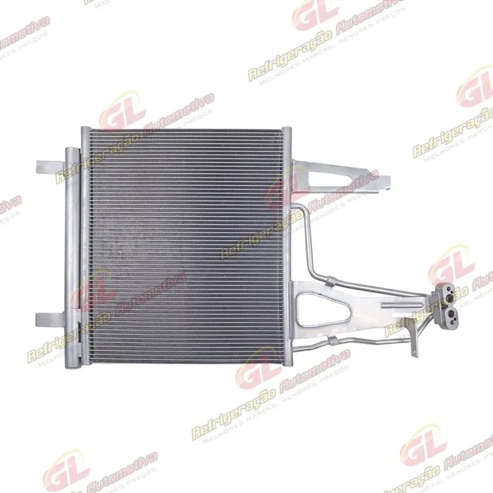 Condensador Volkswagen UP TSI Motor Turbo Fluxo Paralelo 5mm OEM: 1S0816411A
