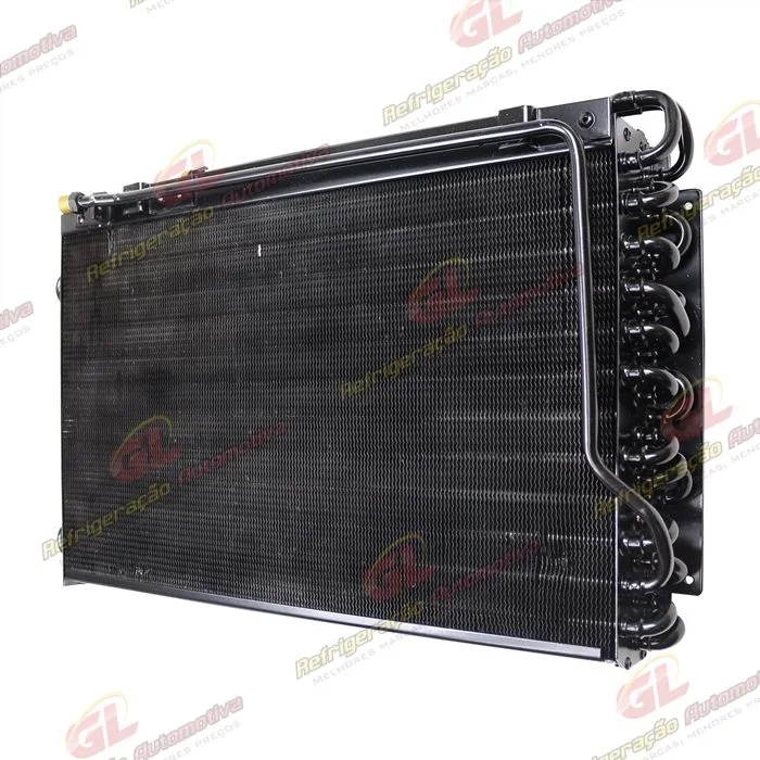Condensador da Máquina Trator Case/ New Holland TM165/ Case Maxion 110/120/130/140/150/160/170/180 Tubo Aleta C/A OEM: 84156148/ OEM: 82035720 — foto 2