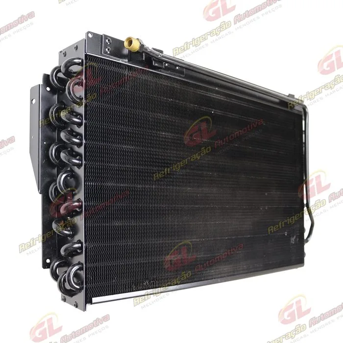 Condensador da Máquina Trator Case/ New Holland TM165/ Case Maxion 110/120/130/140/150/160/170/180 Tubo Aleta C/A OEM: 84156148/ OEM: 82035720 — foto 3