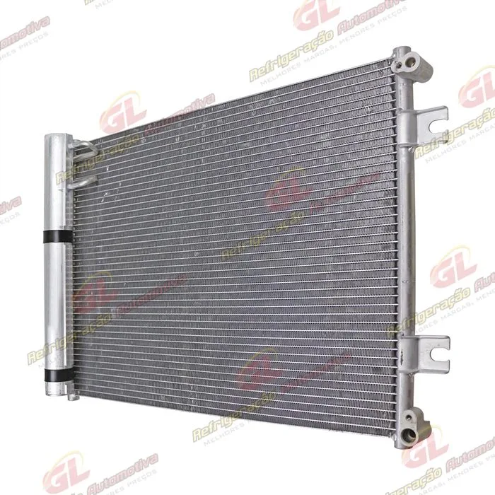 Condensador Máquina Escavadeira Komatsu PC130/ PC138/ PC137US/ PC160/ PC180 Fluxo Paralelo A/A OEM: 20Y8101221/ 447750-2270 — foto 2