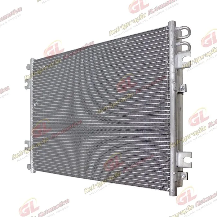 Condensador Máquina Escavadeira Komatsu PC130/ PC138/ PC137US/ PC160/ PC180 Fluxo Paralelo A/A OEM: 20Y8101221/ 447750-2270 — foto 5