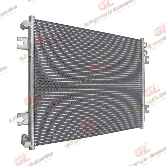 Condensador Máquina Escavadeira Komatsu PC130/ PC138/ PC137US/ PC160/ PC180 Fluxo Paralelo A/A OEM: 20Y8101221/ 447750-2270 — foto 6