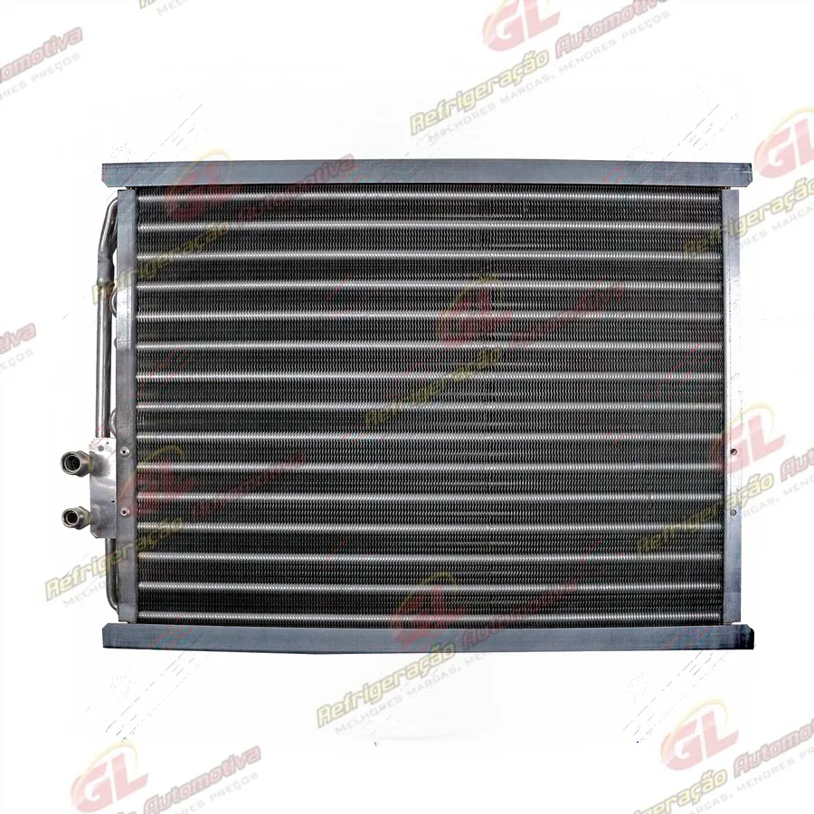 Condensador Máquina Trator Case / New Holland TL90 tubo Aletas A/A OEM: 5166770 / 81417397