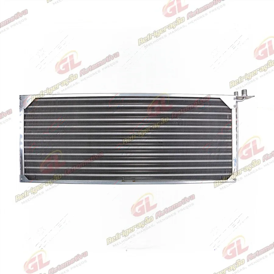 Condensador Máquina Colheitadeira John Deere 1450/ 1470/ 1570/ 1550/ 1165SH/ 1175H Hidro Tubo Aletas A/A OEM: DQ44037