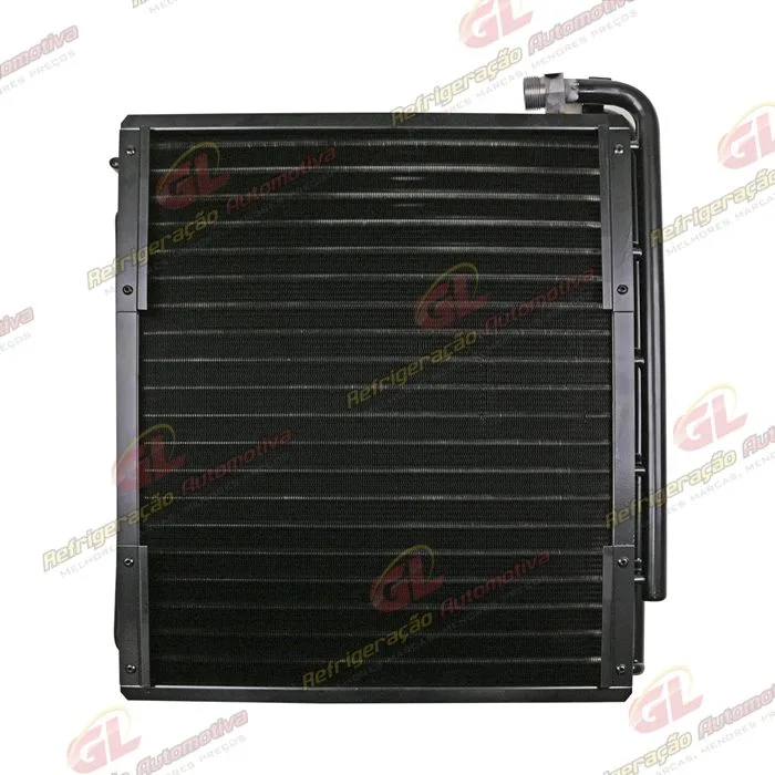 Condensador Máquina Trator John Deere 6415 / 6615 Série J com Radiador de Óleo Tubo Aletas A/A - OEM: AL172765 / AL168814