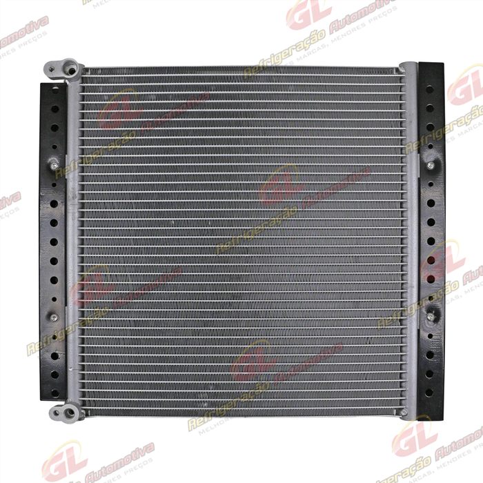 Condensador Máquina Mini Caterpillar / Komatsu / Wang / Volvo / Mini Pá Carregadeira Bobcat - Fluxo Paralelo A/A