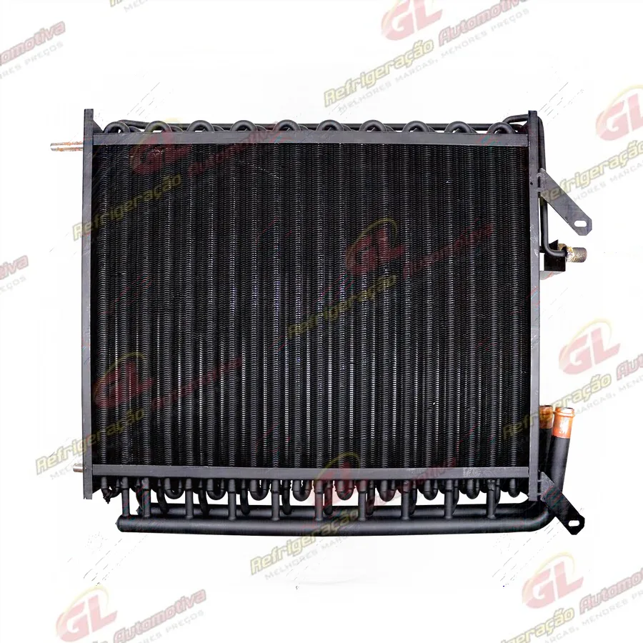 Condensador Máquina John Deere Serie 6000/7500 com Radiador de Óleo Tubo Aletas C/A - OEM: AL111999 / AL77797/ AL112424/ AL150026