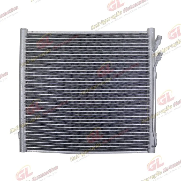 Condensador Máquina Trator John Deere 5085E/ 5090E/ 5065M/ 5075M/ 6105E/ 6120E - A/A OEM: RE243441 Fluxo Paralelo