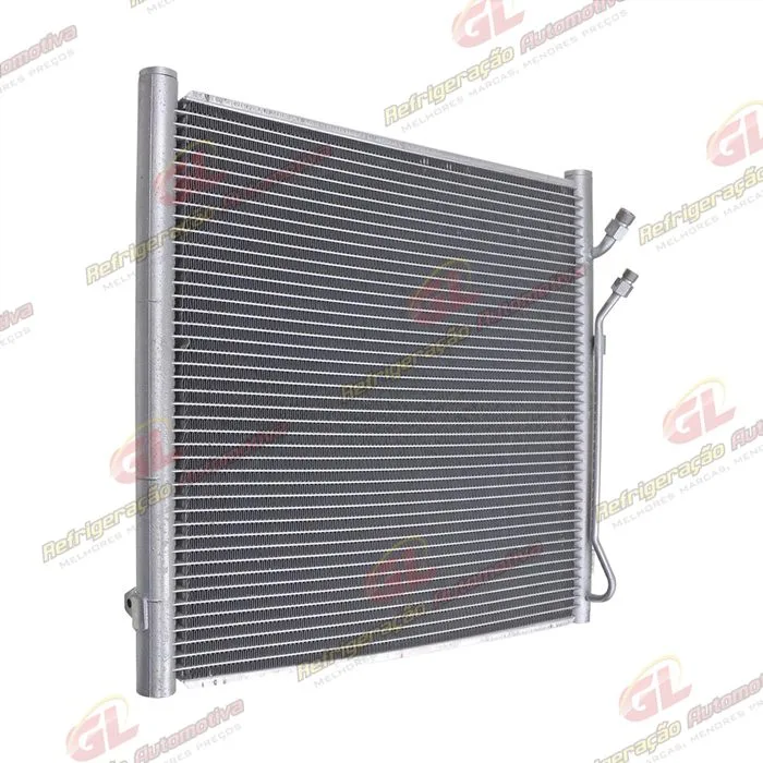 Condensador Máquina Trator John Deere 5085E/ 5090E/ 5065M/ 5075M/ 6105E/ 6120E - A/A OEM: RE243441 Fluxo Paralelo — foto 3