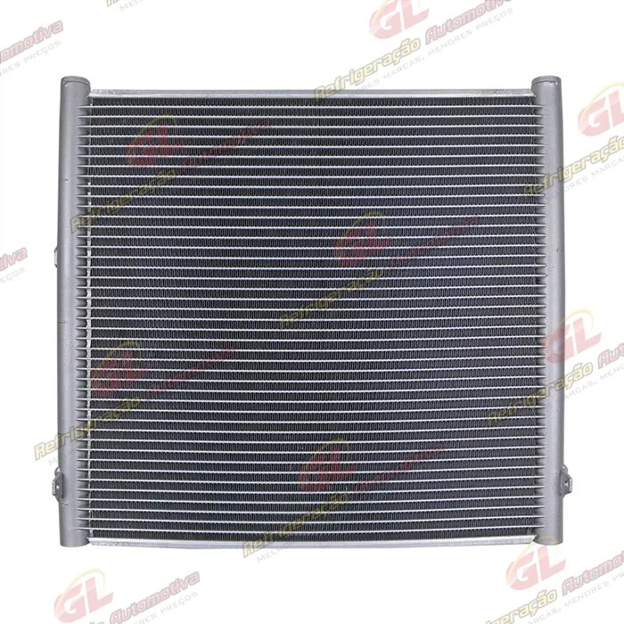 Condensador Máquina Trator John Deere 5085E/ 5090E/ 5065M/ 5075M/ 6105E/ 6120E - A/A OEM: RE243441 Fluxo Paralelo — foto 4