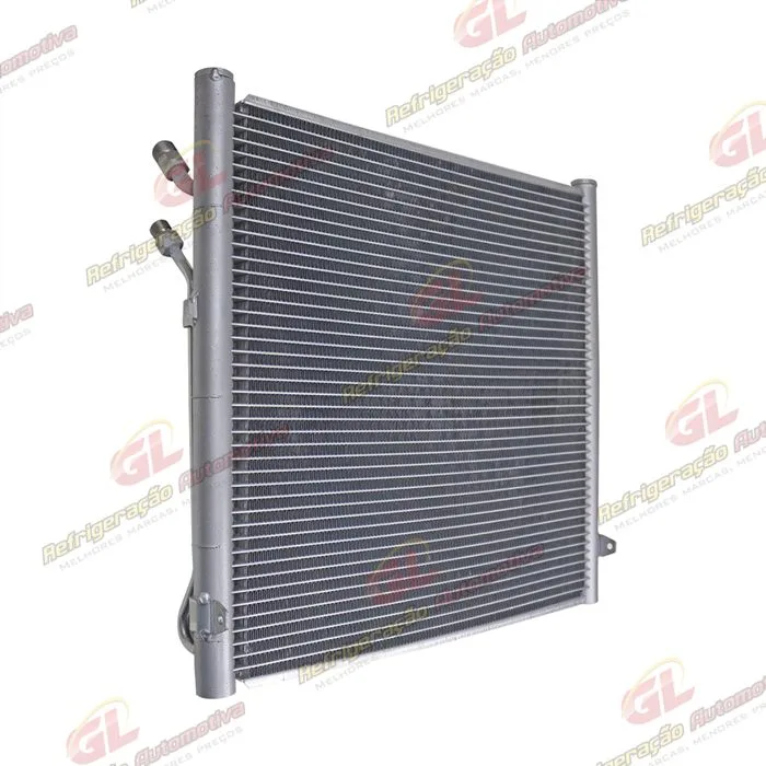 Condensador Máquina Trator John Deere 5085E/ 5090E/ 5065M/ 5075M/ 6105E/ 6120E - A/A OEM: RE243441 Fluxo Paralelo — foto 6