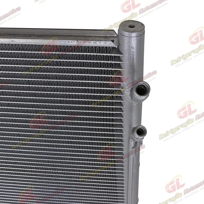 Condensador Máquina Trator John Deere 5085E/ 5090E/ 5065M/ 5075M/ 6105E/ 6120E - A/A OEM: RE243441 Fluxo Paralelo — foto 8