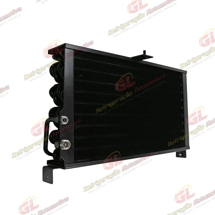 Condensador Máquina Trator Massey Ferguson 283/ 290/ 291/ 292/ 296/ 4283/ 8210/ 8250/ 5275/ 5285/ 5290/ MF4299/ MF4297 A/A Tubo Aletas OEM: 3784061M1/ OEM: 6218637M1 — foto 2