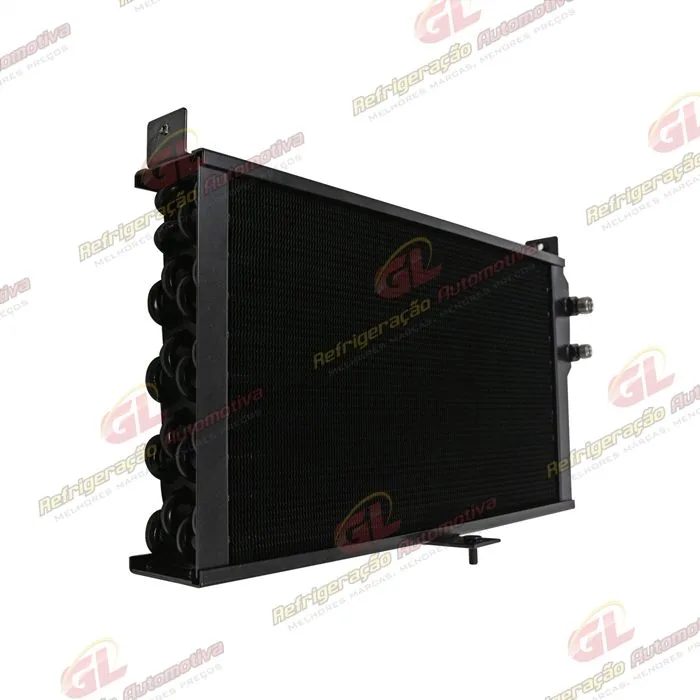 Condensador Máquina Trator Massey Ferguson 283/ 290/ 291/ 292/ 296/ 4283/ 8210/ 8250/ 5275/ 5285/ 5290/ MF4299/ MF4297 A/A Tubo Aletas OEM: 3784061M1/ OEM: 6218637M1 — foto 3