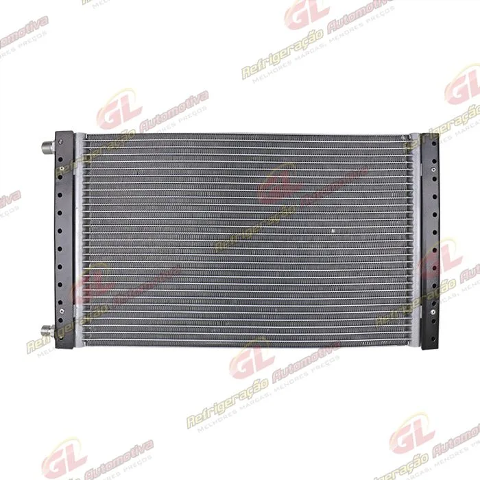 Condensador Universal 12x21 Espessura 16mm Conexões Sucção / Descarga Retas Fluxo Paralelo