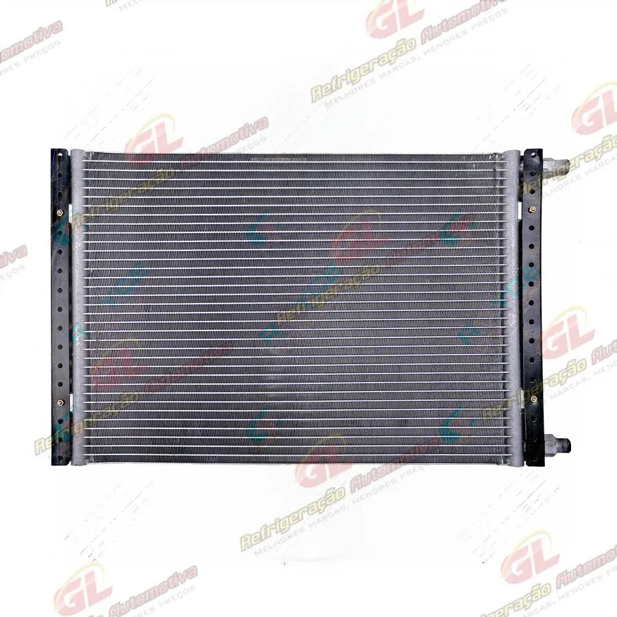 Condensador Universal 14x22 Espessura 16mm Conexões Sucção / Descarga Retas Fluxo Paralelo
