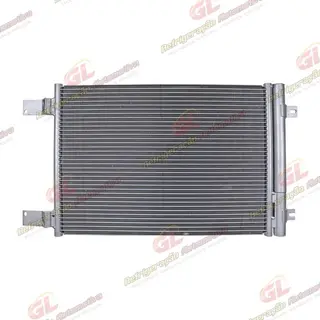 Condensador Caminhão Volkswagen 9160 / 9170 / 11180 2017> / Delivery Express 2017> Axor 2538S / 2545S 2025> OEM: A9585000354/ 23B820423 Fluxo Paralelo