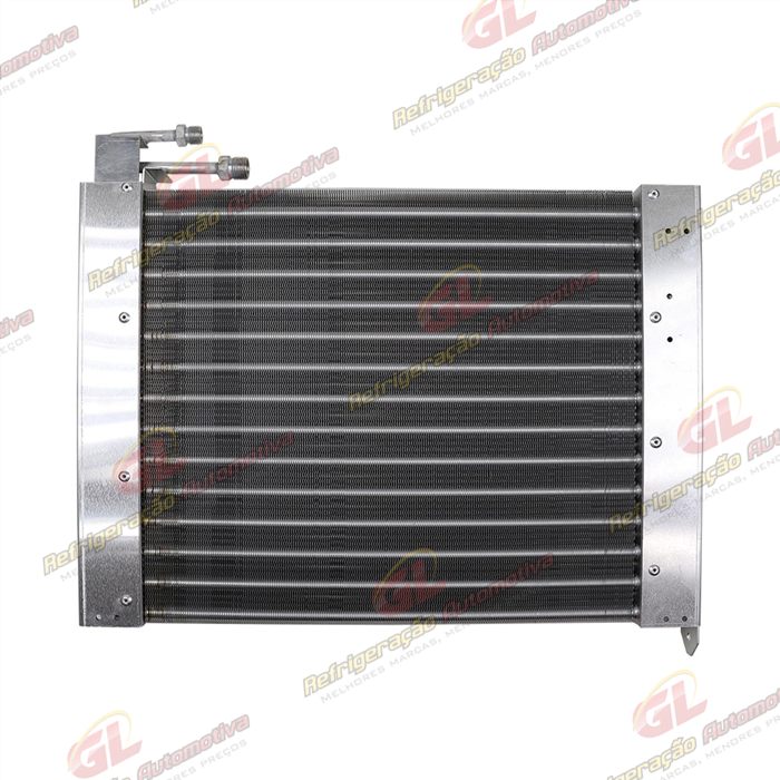Condensador Máquina Trator Case Farmall 55C/65C/75C/80/90/95U/100/105U/110/120/130A New Holland TL Tubo Aletas A/A OEM: 87541744
