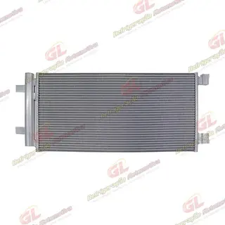 Condensador Chevrolet Tracker 1.0/1.2 Turbo 2020>/ Montana 1.2 Turbo 2023> Fluxo Paralelo OEM: 26325181/ 26405418