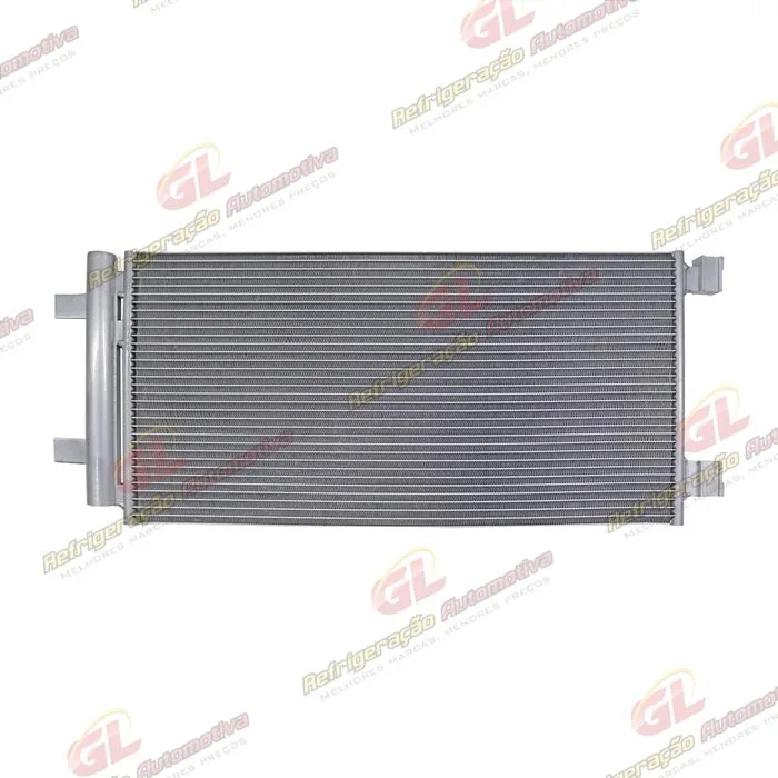 Condensador Chevrolet Tracker 1.0/1.2 Turbo 2020>/ Montana 1.2 Turbo 2023> Fluxo Paralelo OEM: 26325181/ 26405418
