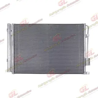 Condensador Hyundai HB20 1.0/1.6 Motor 3 Cilindros GDI 2020> Fluxo Paralelo OEM: 97606R1000/ 97606R1400