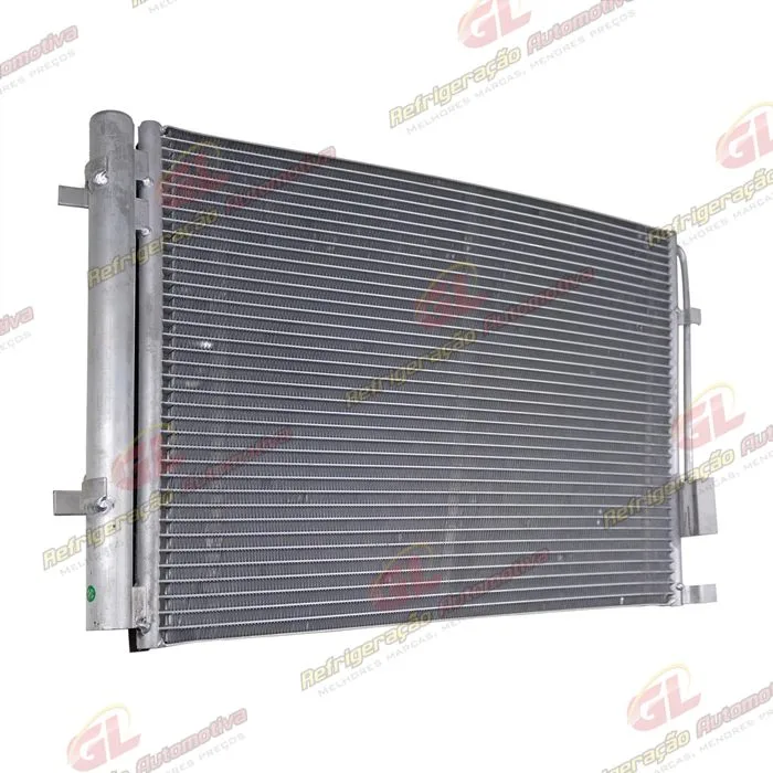 Condensador Hyundai HB20 1.0/1.6 Motor 3 Cilindros GDI 2020> Fluxo Paralelo OEM: 97606R1000/ 97606R1400 — foto 3