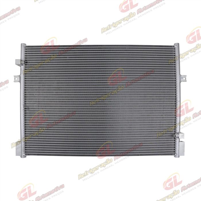 Condensador Máquina Trator John Deere 8245R/ 8270R/ 8430/ 8430 MFWD/ 8430T Fluxo Paralelo OEM: RE242255