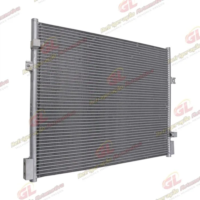 Condensador Máquina Trator John Deere 8245R/ 8270R/ 8430/ 8430 MFWD/ 8430T Fluxo Paralelo OEM: RE242255 — foto 3