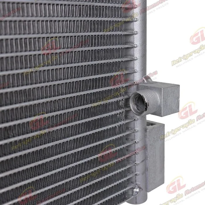 Condensador Máquina Trator John Deere 8245R/ 8270R/ 8430/ 8430 MFWD/ 8430T Fluxo Paralelo OEM: RE242255 — foto 6