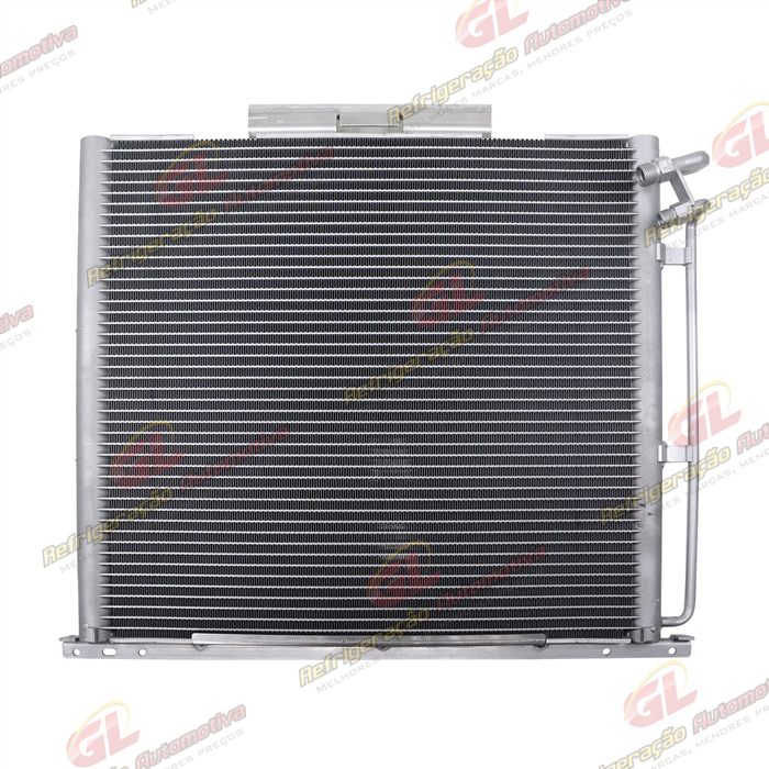 Condensador Trator John Deere 6000/ 7000 Serie J Fluxo Paralelo OEM: AL207876 / AL156282/ AL157615