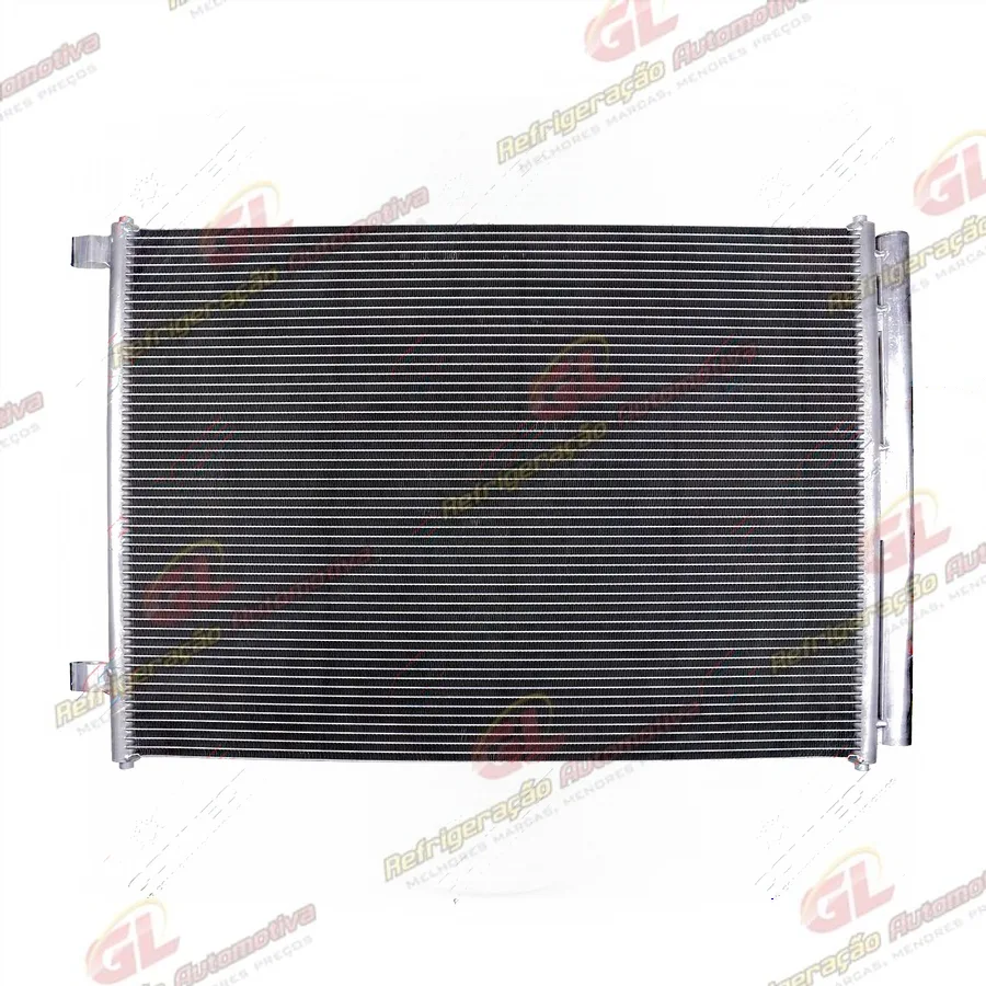 Condensador da Máquina Colheitadeira de Grãos New Holland CR7.90/ CR8.90/ TC4.90/ TC5.90/ TC5070/ TC5090/ Case Colhedora de Cana 8810 OEM: 47634954 Fluxo Paralelo