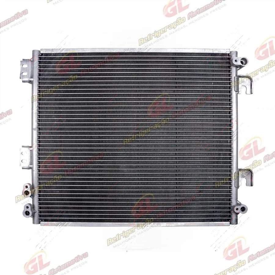 Condensador Máquina Escavadeira John Deere 135G/ 210G/ 245GLC/ 250GLC/ 290GLC/ 300GLC/ 350GLC/ 380GLC/ 470GLC/ 670GLC/ 75G/ 870GLC OEM: FX00001036/ 4704924 Fluxo Paralelo