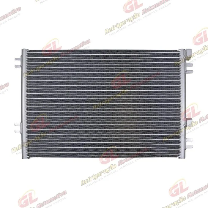 Condensador Máquina Pá Carregadeira Volvo L60F/ L70F/ L90F/ L110F/ L120F/ L150G/ L180G/ L220G/ L250G/ L350F Fluxo Paralelo OEM: 16232085 / 16235278