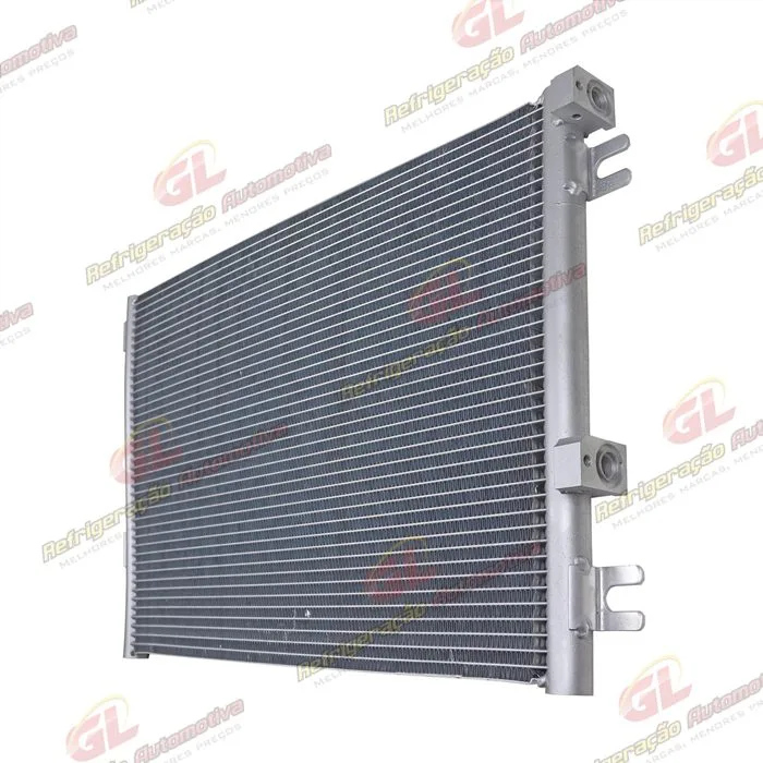 Condensador Máquina Pá Carregadeira Volvo L60F/ L70F/ L90F/ L110F/ L120F/ L150G/ L180G/ L220G/ L250G/ L350F Fluxo Paralelo OEM: 16232085 / 16235278 — foto 3