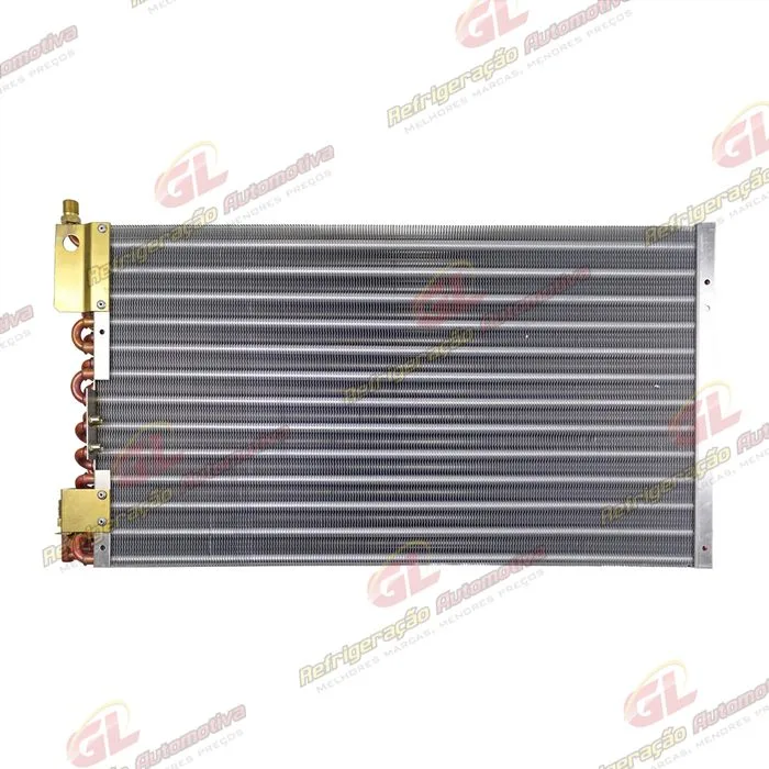 Condensador Máquina Motoniveladora Patrol Case W20845/ 845DHP/ 845B/ 865AWD/ 865VHP/ New Holland RG140/ RG170 Tubo Aletas C/A - OEM: 12001260D / 75254530 / 75254528/ 87674037