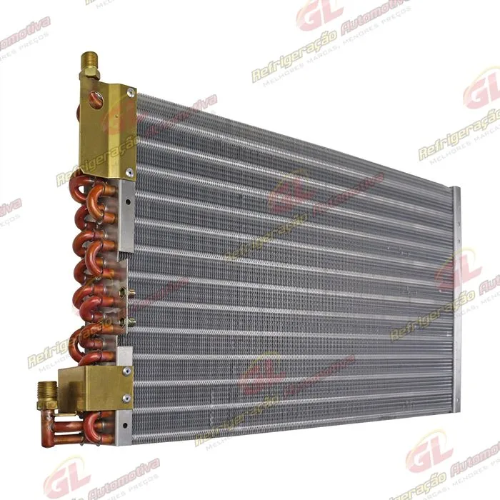 Condensador Máquina Motoniveladora Patrol Case W20845/ 845DHP/ 845B/ 865AWD/ 865VHP/ New Holland RG140/ RG170 Tubo Aletas C/A - OEM: 12001260D / 75254530 / 75254528/ 87674037 — foto 2