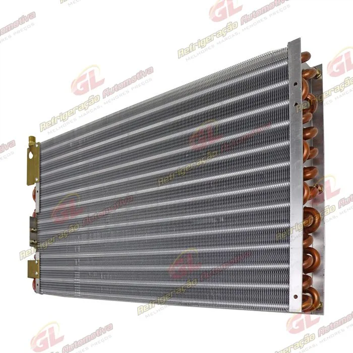 Condensador Máquina Motoniveladora Patrol Case W20845/ 845DHP/ 845B/ 865AWD/ 865VHP/ New Holland RG140/ RG170 Tubo Aletas C/A - OEM: 12001260D / 75254530 / 75254528/ 87674037 — foto 3
