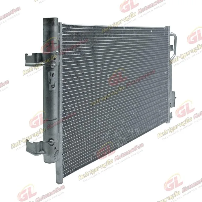 Condensador Chevrolet Cobalt / Prisma / Spin Após 08/2017> / Onix Mês 07/2016 Até 2018 Fluxo Paralelo OEM: 52083727 / 16479564 — foto 4