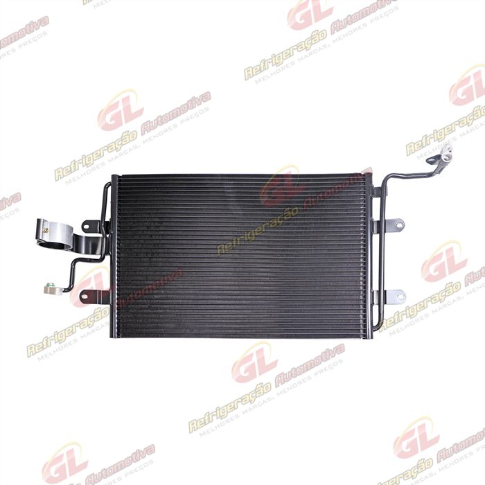 Condensador Audi A3 1.8T/ Skoda/ Volkswagen Bora 2.0/ Golf 1.8T Fluxo Paralelo OEM: 150820413D