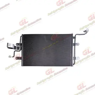 Condensador Audi A3 1.8T/ Skoda/ Volkswagen Bora 2.0/ Golf 1.8T Fluxo Paralelo OEM: 150820413D