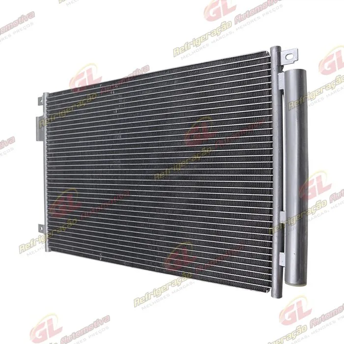 Condensador Fiat Novo Uno 2010>/ Palio 2012>/ Mobi 2017> Sistema Denso Fluxo Paralelo OEM: 51835575/ 52029111 — foto 5