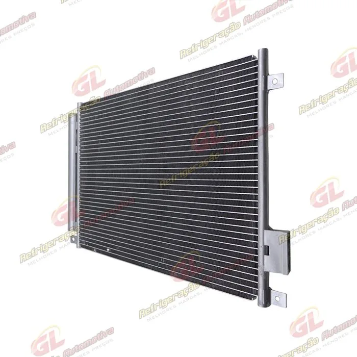 Condensador Fiat Novo Uno 2010>/ Palio 2012>/ Mobi 2017> Sistema Denso Fluxo Paralelo OEM: 51835575/ 52029111 — foto 6