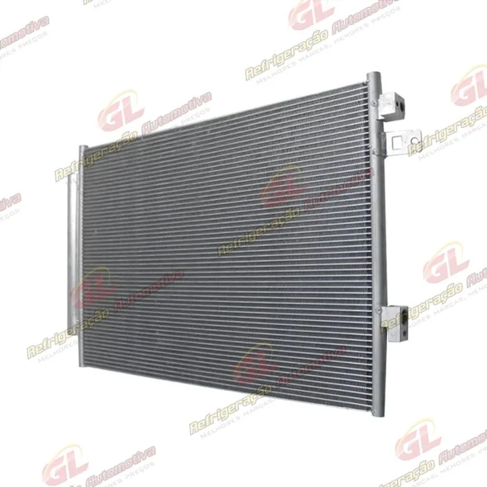Condensador Fiat Novo Uno 2017> / Mobi 2017>/ Strada 2019> Sistema Denso Fluxo Paralelo OEM: 52033773 — foto 3