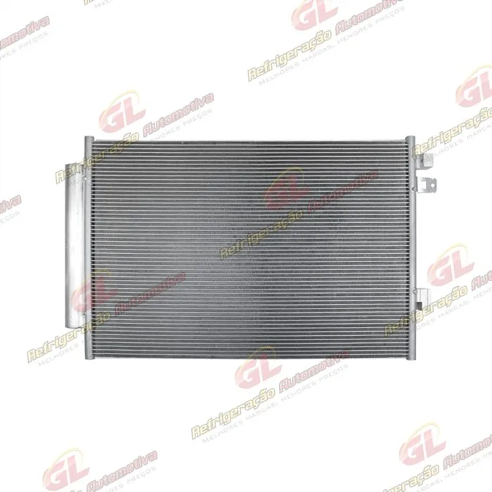 Condensador Fiat Novo Uno 2017> / Mobi 2017>/ Strada 2019> Sistema Denso Fluxo Paralelo OEM: 52033773 — foto 4