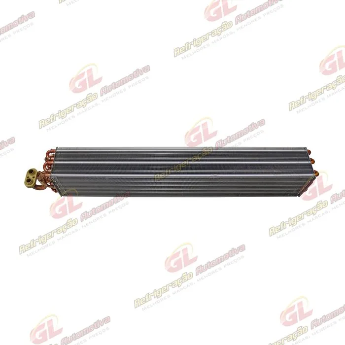 Evaporador Máquina New Holland 7010/7020 TL-70/80/100/75/80/95 TM-135/150/180 Case MXM-Magnum C/A Tubo Aletas OEM: 5194744 e 47137731 — foto 2