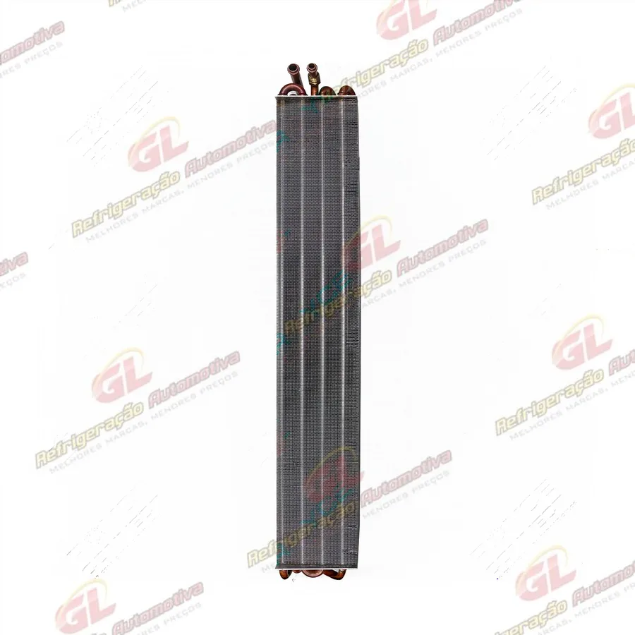 Evaporador Máquina Pá Carregadeira Case 621/ 621B/ 721/ 721B/ 821/ 821B/ 921/ 921B Tubo Aletas C/A OEM: 1990757C2/ 98369C2/ 98369C3
