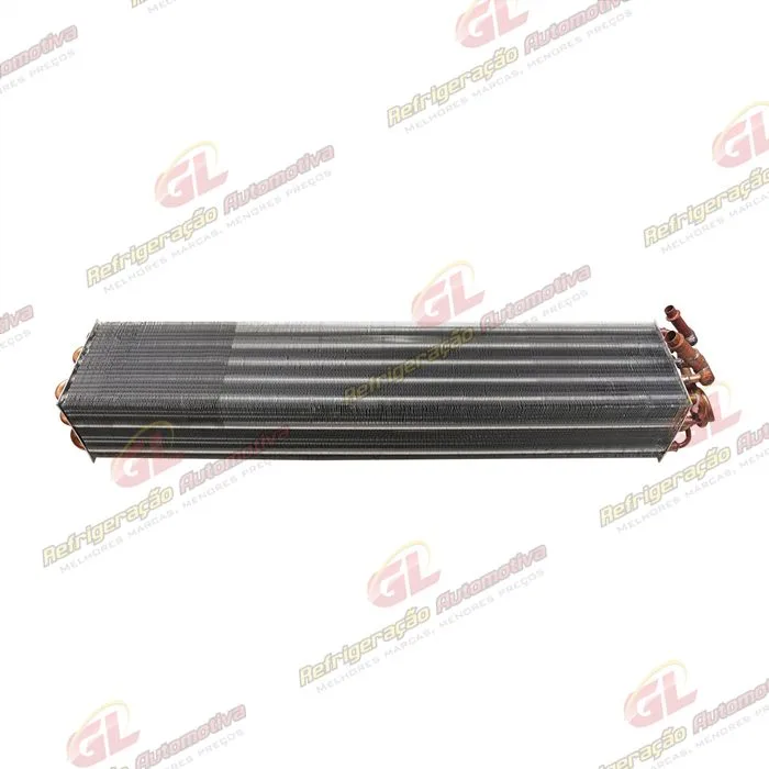 Evaporador Máquina Trator Case Farmal MXM/ Magnum/ New Holland TM/TL Ford Tubo Aletas C/A OEM: 82009238/OEM: 82034855 — foto 2