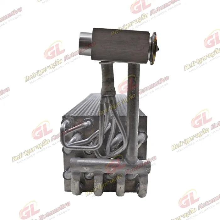 Evaporador Máquina Trator Valtra T195 / T210 / T230 / T250 Linha N Tubo Aletas A/A - com Válvula Block — foto 4
