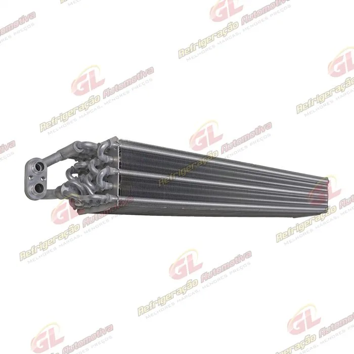 Evaporador Máquina New Holland 7010/7020 TL-70/80/100/75/80/95 TM-135/150/180 Case MXM-Magnum A/A Tubo Aletas OEM: 5194744 e 47137731 — foto 2